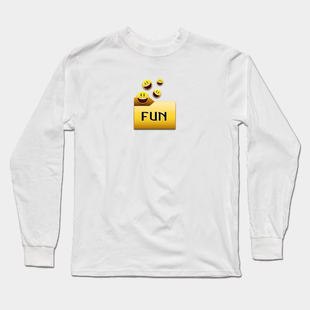 Funny folder Long Sleeve T-Shirt by Lady_M